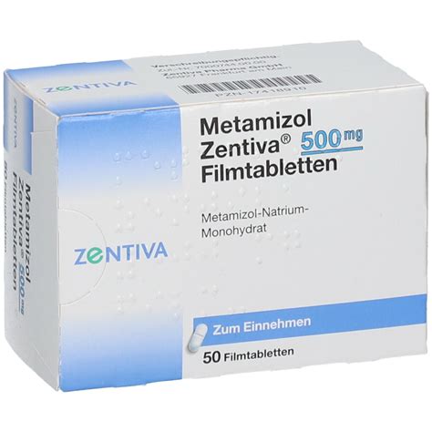 metamizol 500 mg zentiva